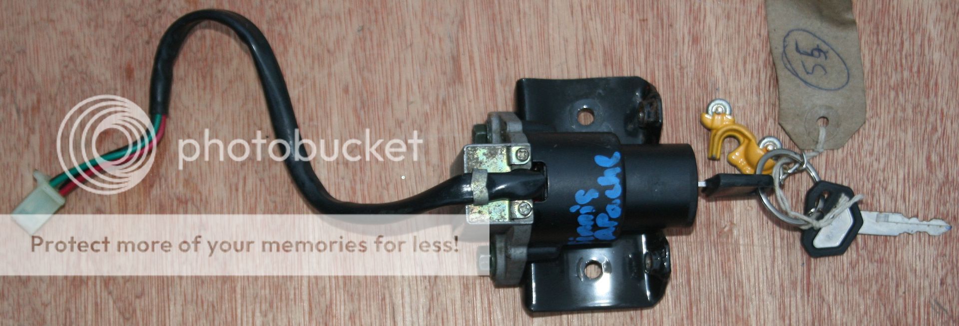 SINNIS APACHE 125 QM125GY 2013 13 IGNITION BARREL KEY PETROL FUEL CAP